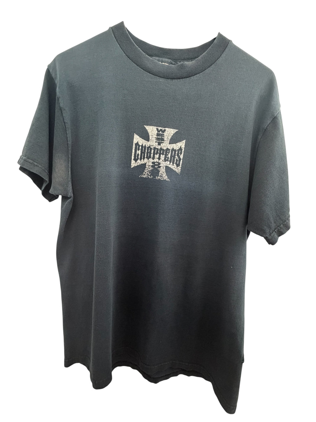 Vintage West Coast Choppers Iron Cross Logo Graphic T-Shirt