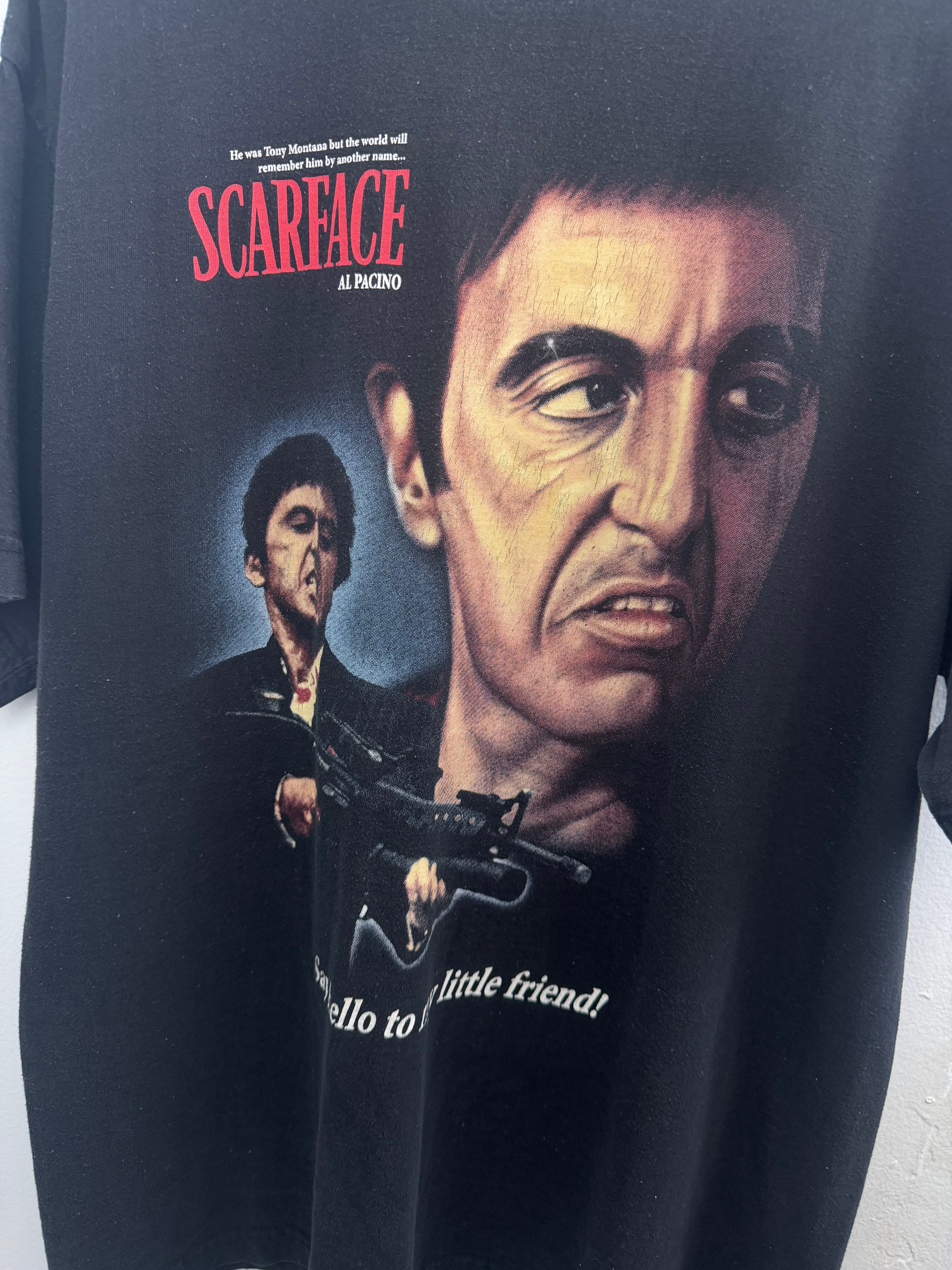 Vintage Scarface Al Pacino Tony Montana Graphic T-Shirt