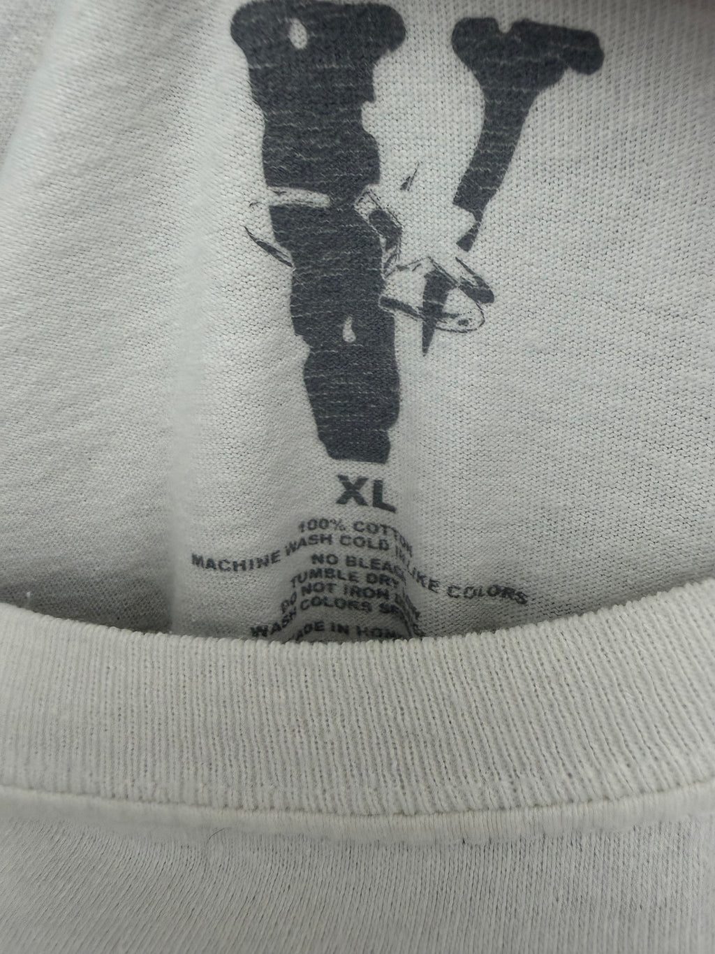 Vlone x Pop Smoke Halo Graphic T-Shirt White