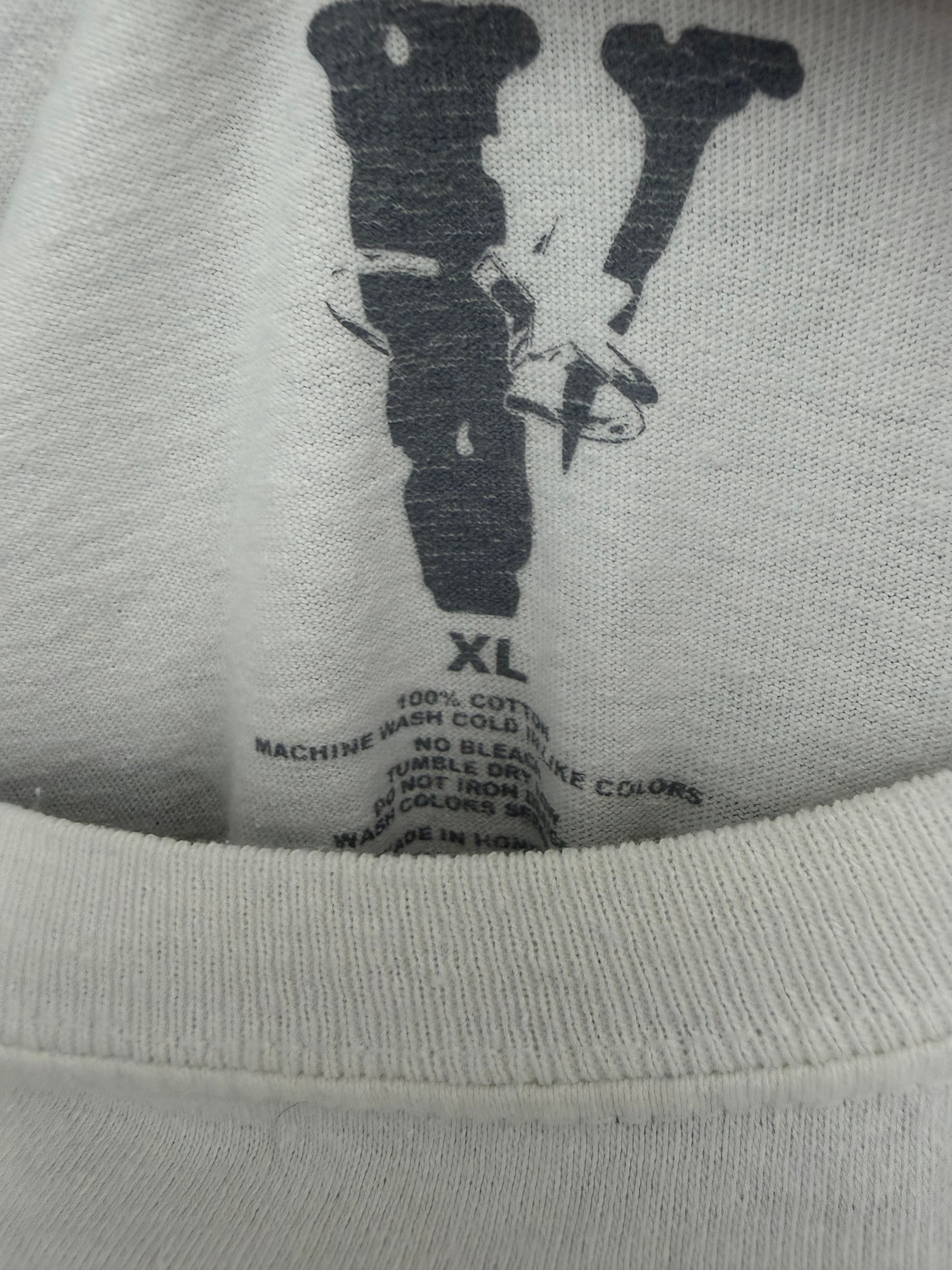 Vlone x Pop Smoke Halo Graphic T-Shirt White