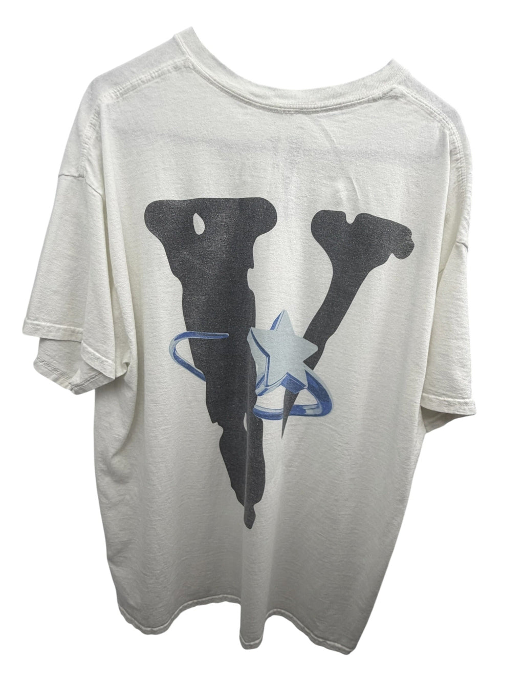 Vlone x Pop Smoke Halo Graphic T-Shirt White