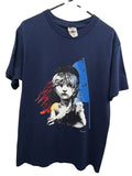 Vintage 1986 Les Miserables Broadway Musical Graphic T-Shirt