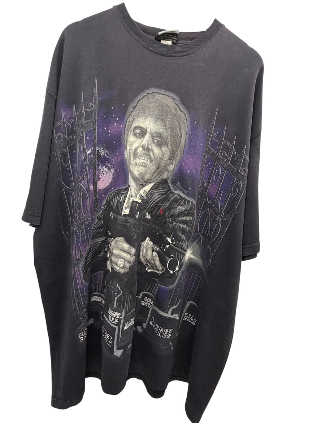 Vintage Scarface Tony Montana Glow in the dark Graphic T’Shirt