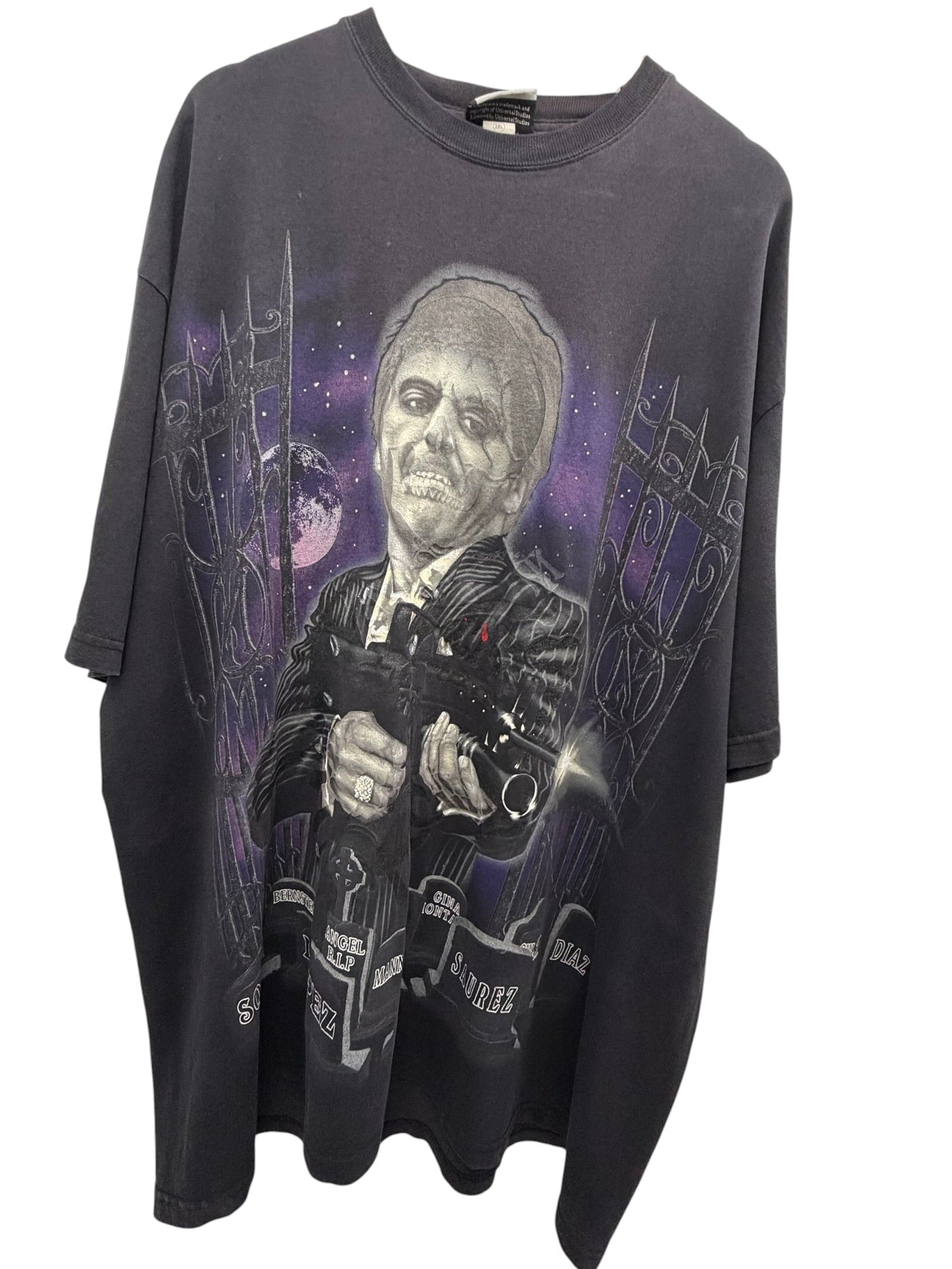 Vintage Scarface Tony Montana Glow in the dark Graphic T’Shirt