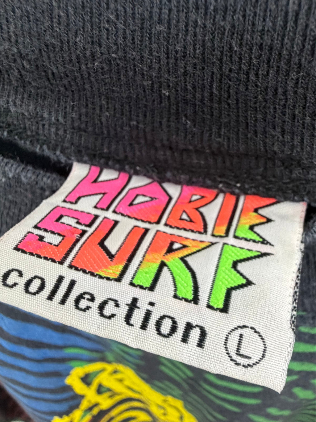Vintage 1990s Hobie Surf Overprint T-Shirt