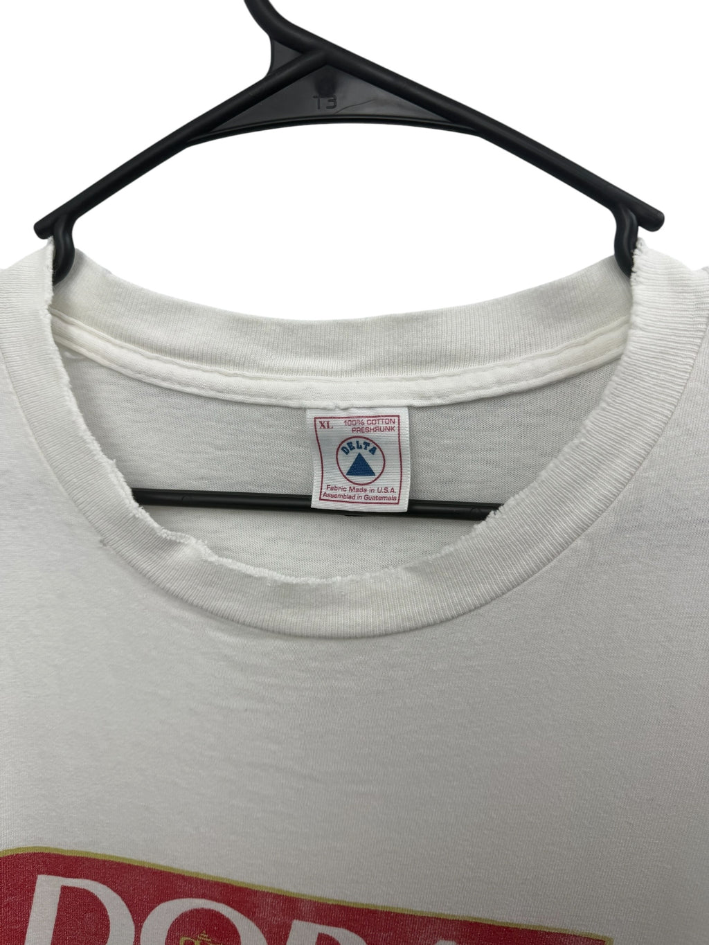Vintage 90s Doral Cigarettes Box Logo T-shirt Made in USA