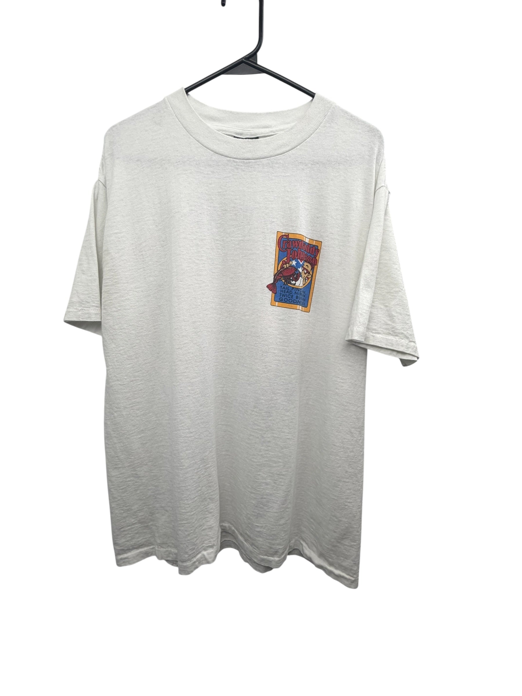 Vintage Big Johnson Crawdaddy Johnson Bar Humor T-Shirt