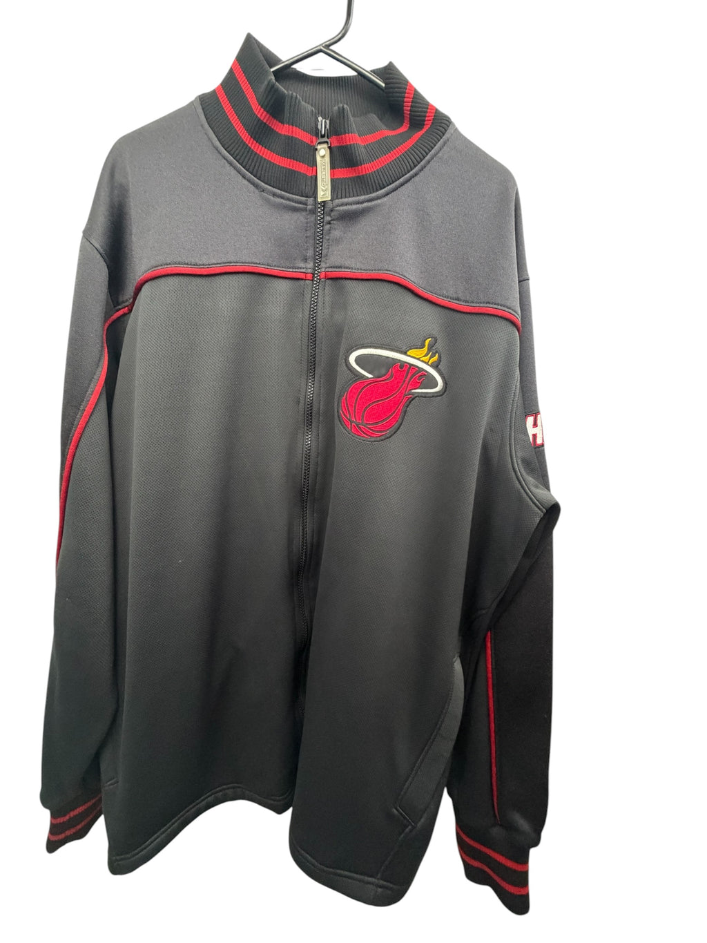 Majestic NBA Miami Heat Exclusive Collection Full Zip Track Jacket