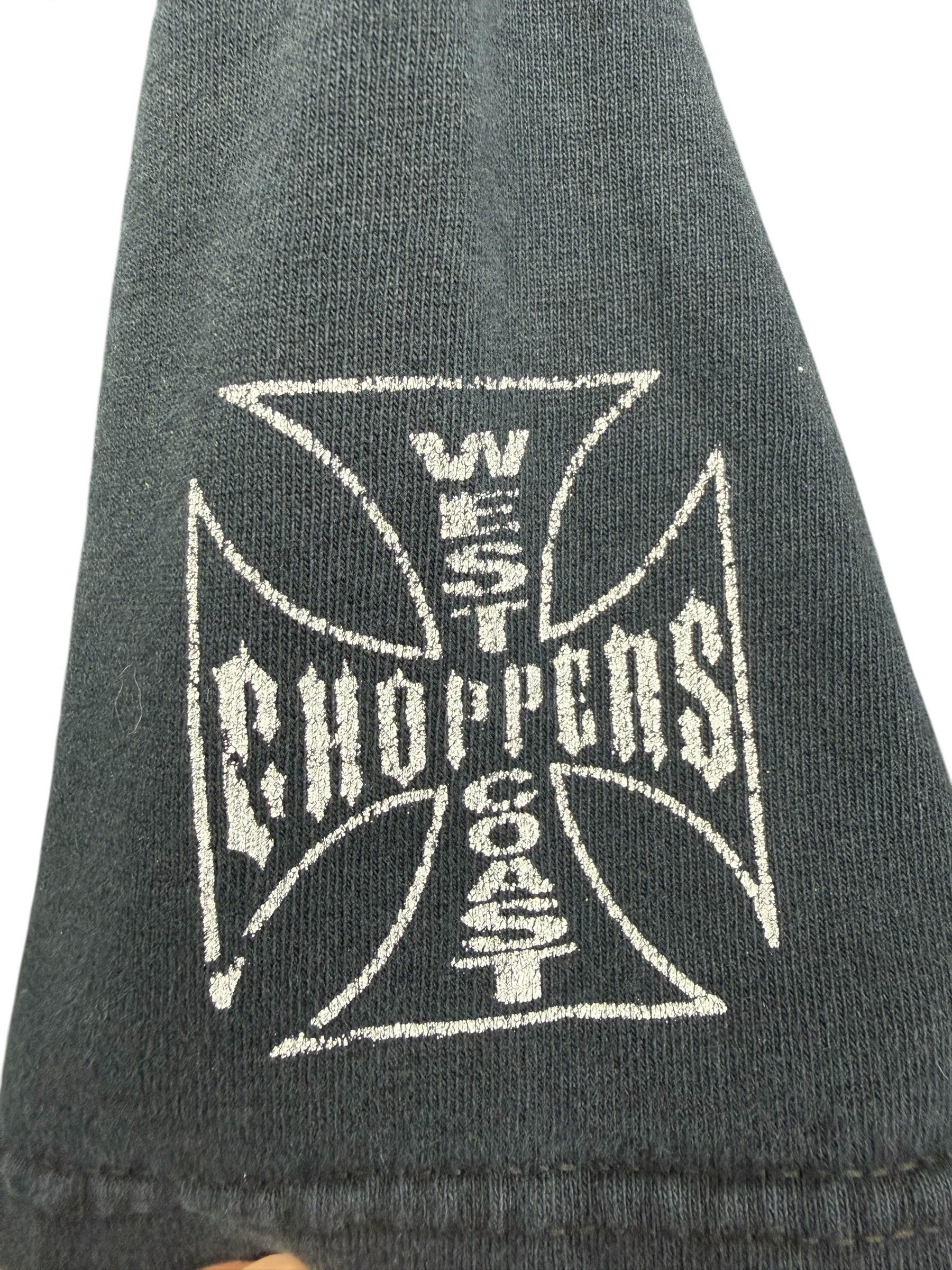 Vintage West Coast Choppers Iron Cross Logo Graphic T-Shirt