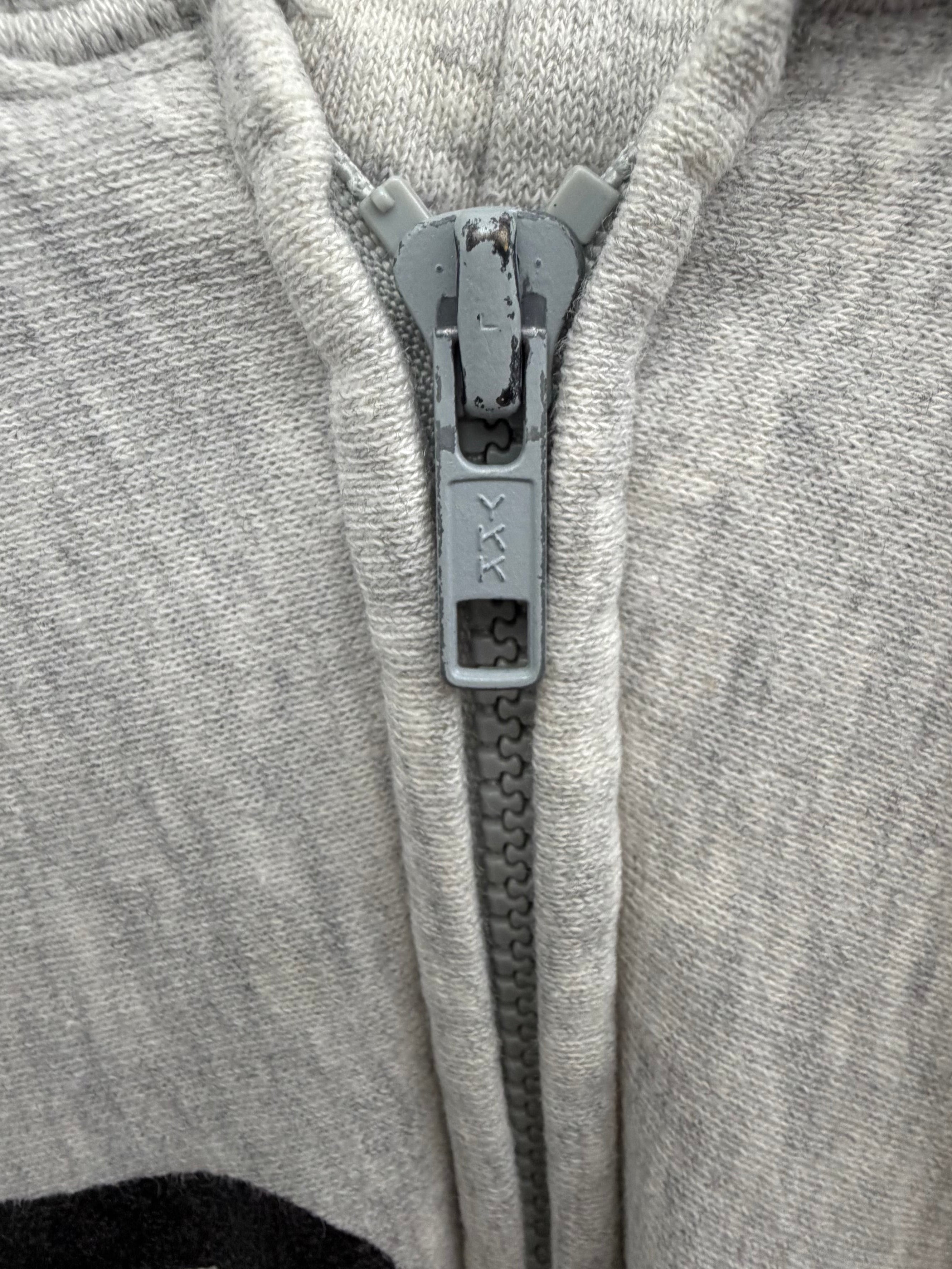 Vintage US Army Reverse Weave Style Full Zip Hoodie