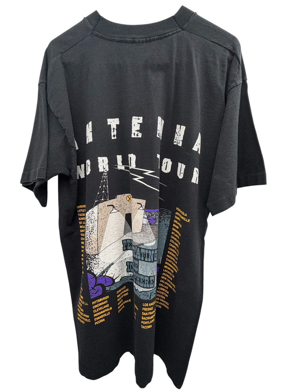 Vintage ‘1994 ZZ Top Antenna World Tour’ T-Shirt