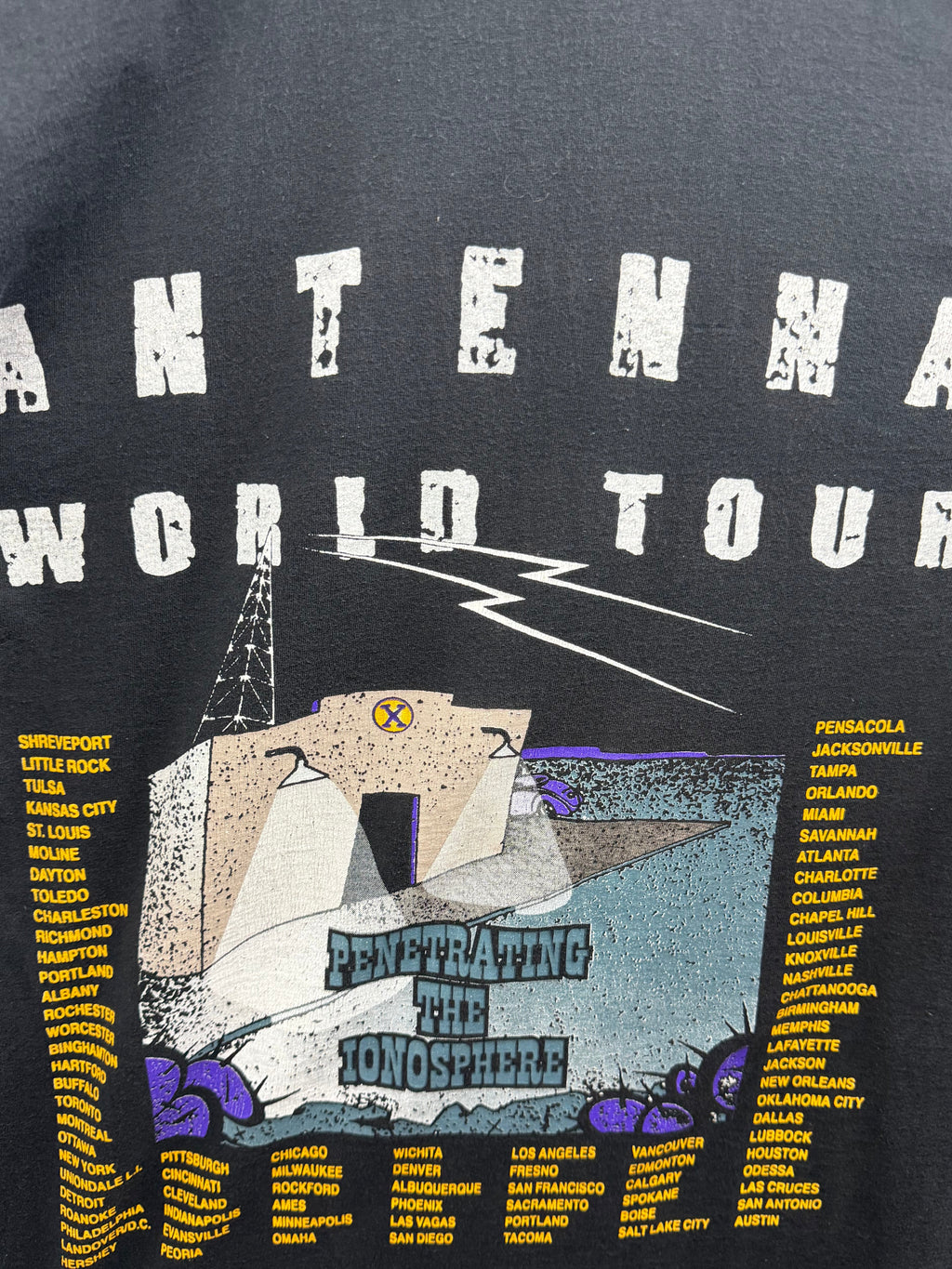 Vintage ‘1994 ZZ Top Antenna World Tour’ T-Shirt