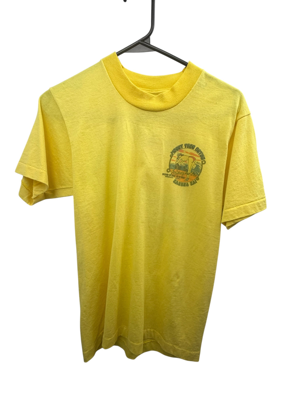 Vintage 80s Kahuna Kai “Mount Your Catch”Fishing Graphic T-Shirt