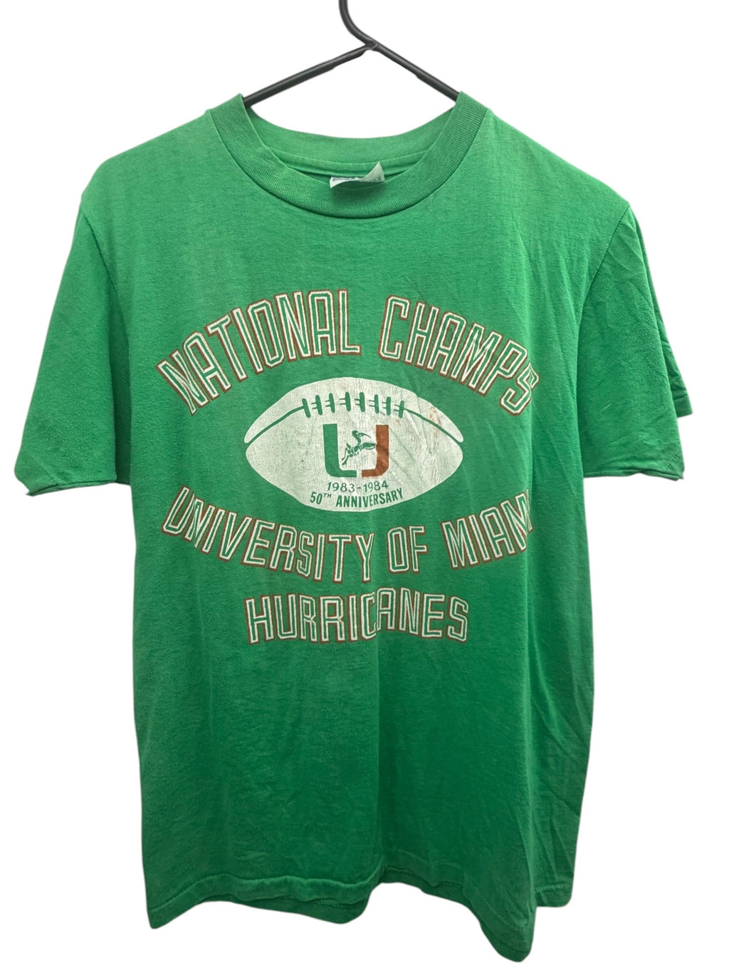 Vintage 1983-1984 University of Miami Hurricanes T-Shirt