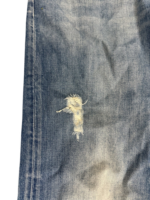 Diesel Larkee Regular-Straight Distressed Jeans 34x30