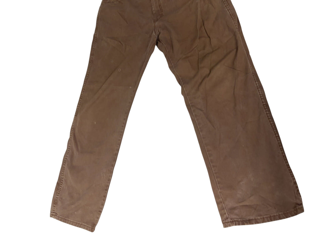 Dickies Men’s Brown Duck Canvas Carpenter Utility Work Pants