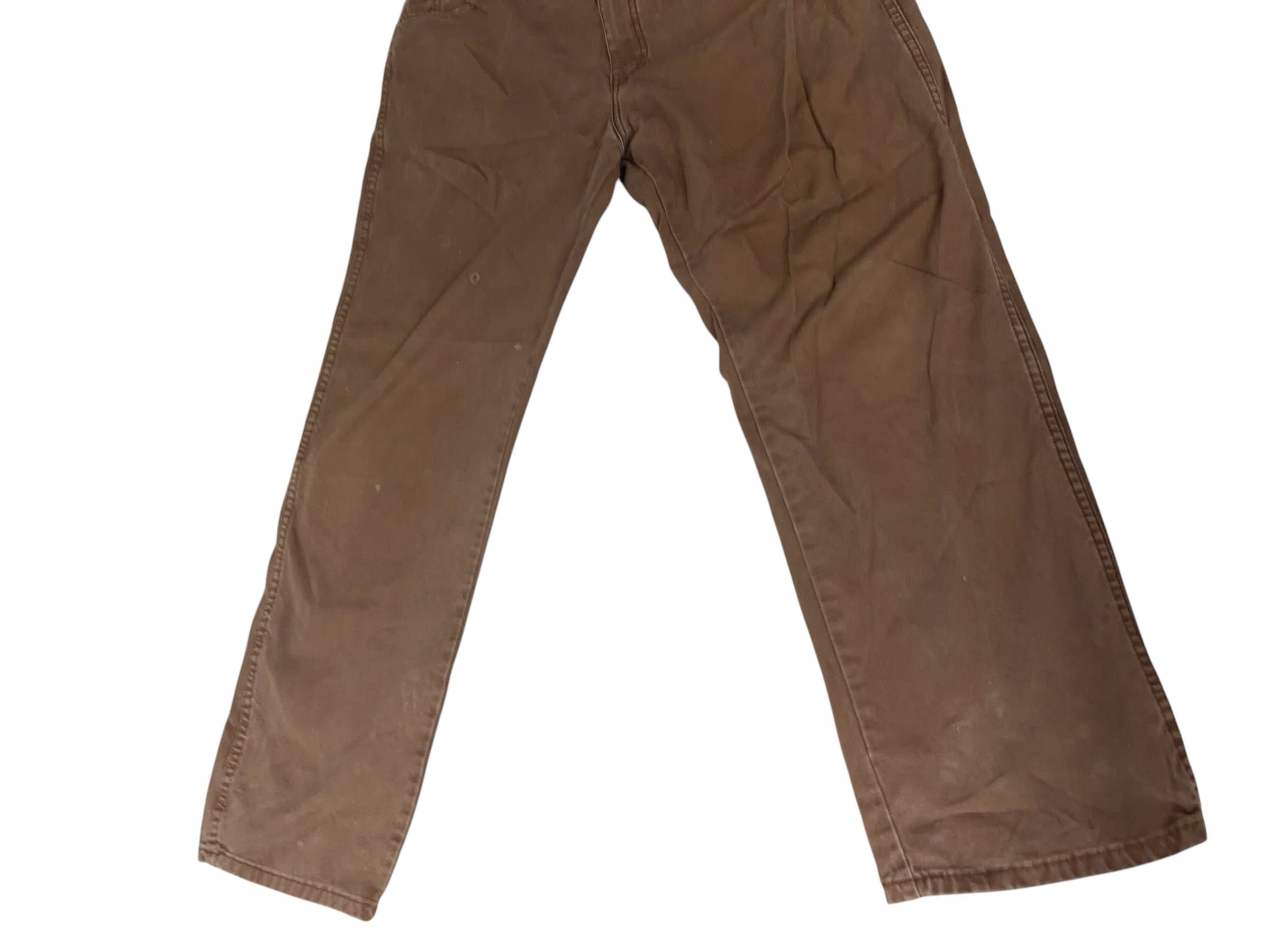 Dickies Men’s Brown Duck Canvas Carpenter Utility Work Pants
