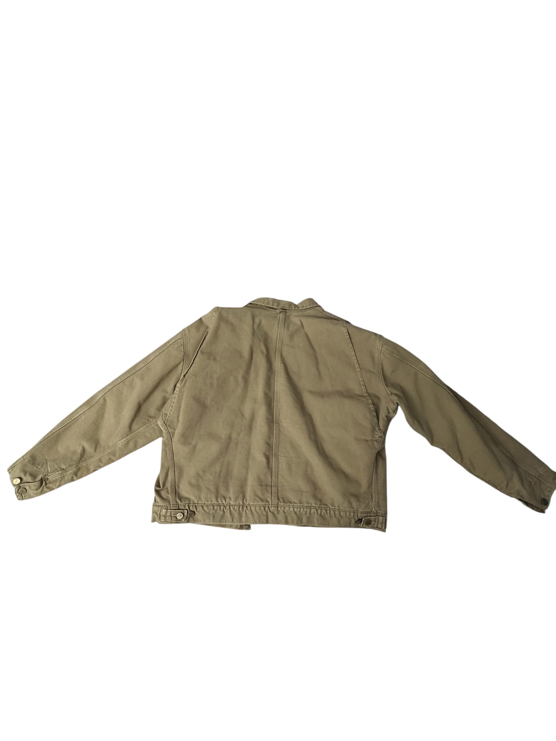 Vintage Carhartt Southwestern Aztec Blanket Lined Duck Canvas Jacket