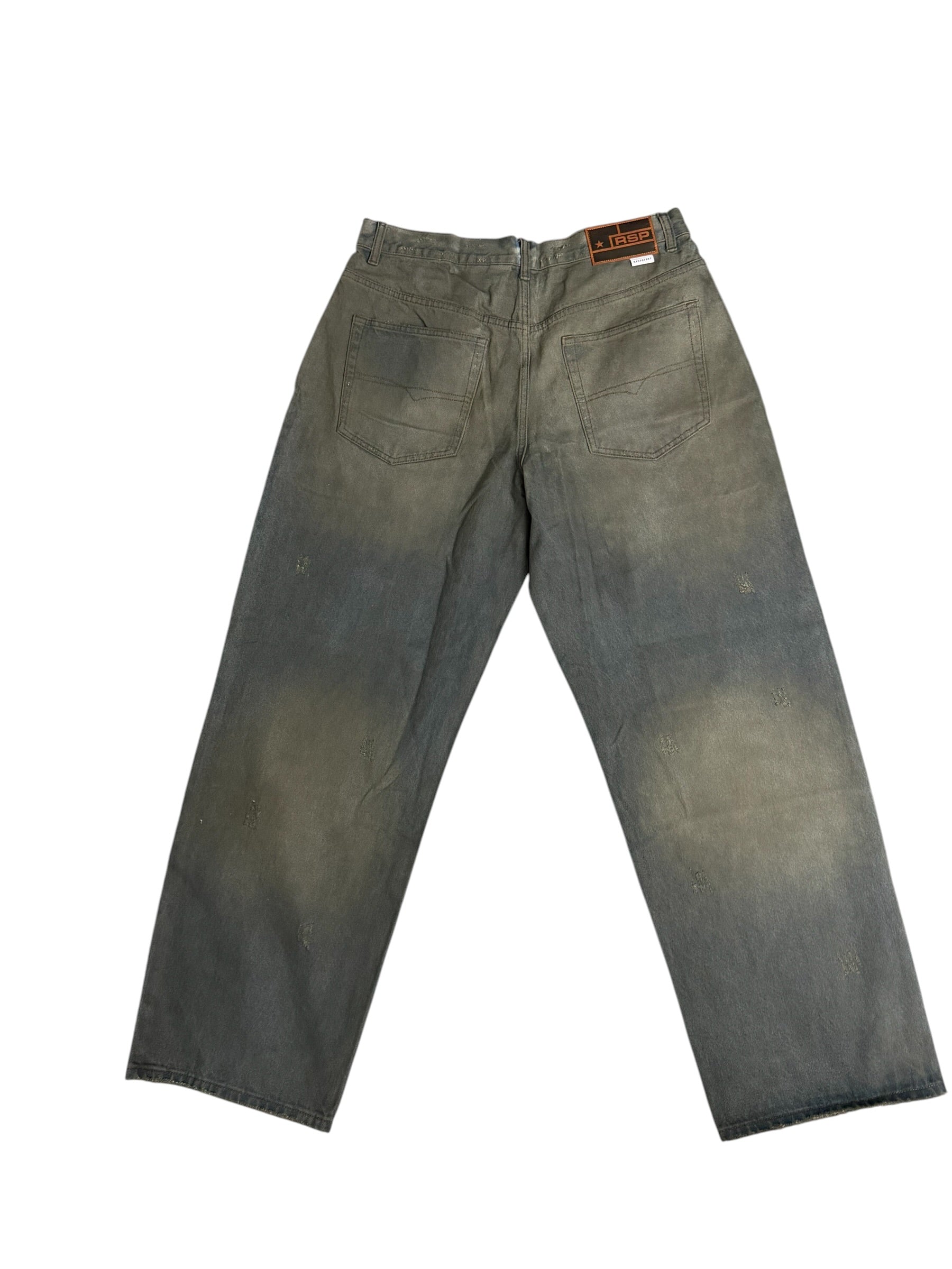 RSP Raspberry Hills Distressed Loose Fit Jeans