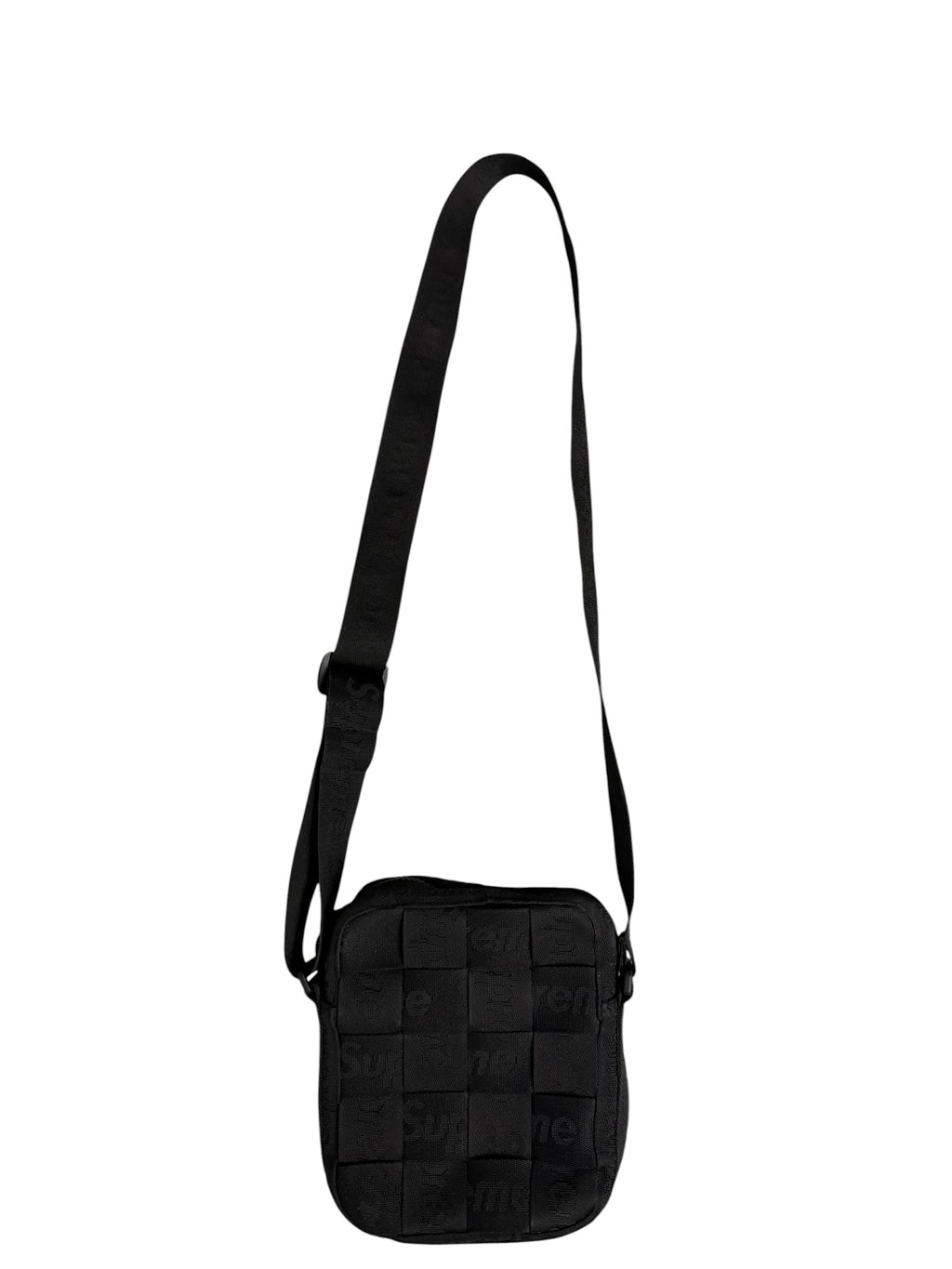 Supreme SS24 Woven Shoulder Bag Black
