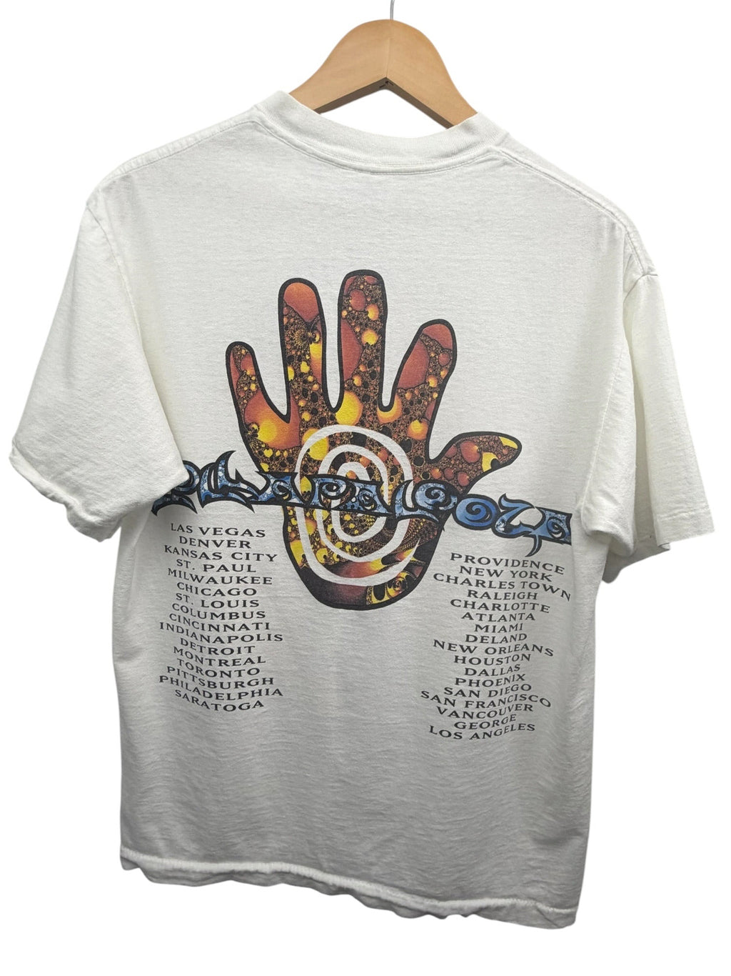 Vintage 1994 Lollapooza Music Festival Graphic T-Shirt