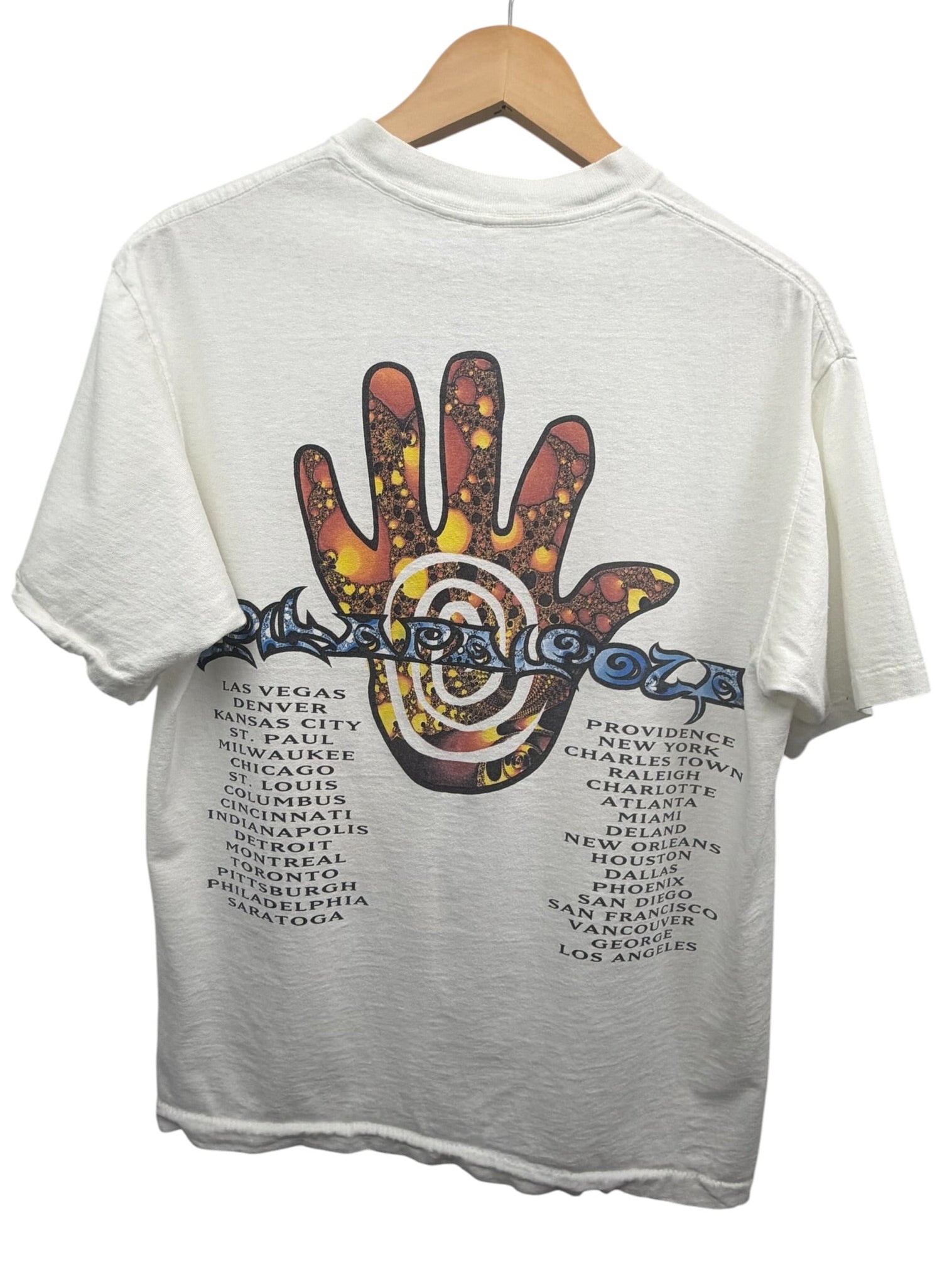 Vintage 1994 Lollapooza Music Festival Graphic T-Shirt