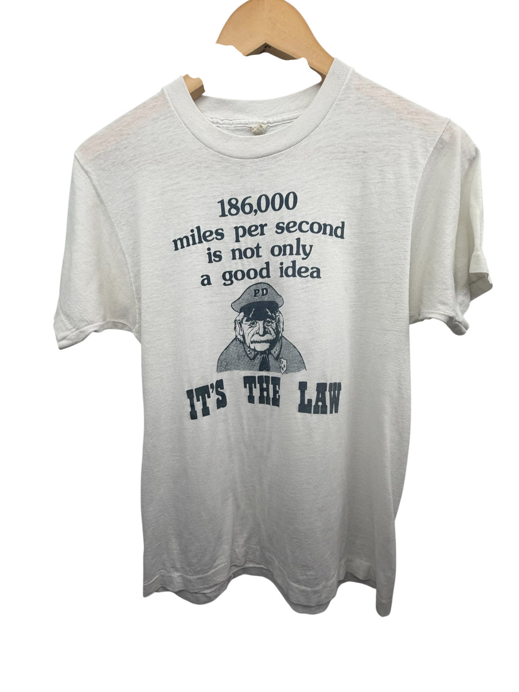 Vintage Albert Einstein law of physics Graphic T-Shirt